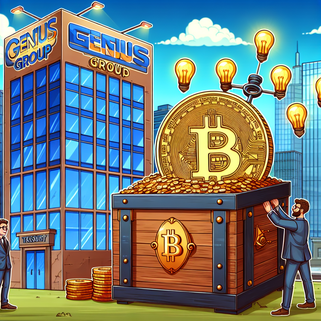 Genius Group Incorporates Bitcoin into Their Treasury Strategy