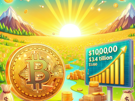 Bitcoin Edges Closer to a Staggering $100,000 as Total Crypto Market Value Sets New High at $3.4 Trillion