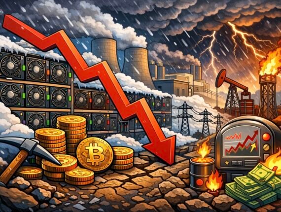 Bitcoin Mining Difficulty Drops 11% Amid Storms and Rising Costs