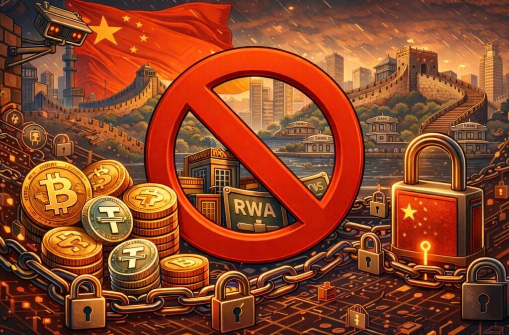 China Expands Crypto Ban, Outlaws Stablecoins and RWA Tokenization